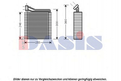 AKS DASIS 820058n -  Испаритель, кондиционер